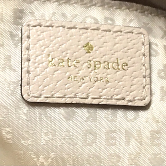 KATE SPADE NEW YORK Luxury Ivory & Beige Cow Leather Cross Body Bag - Picture 9 of 17